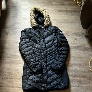 Abercrombie Long Puffer Coat
